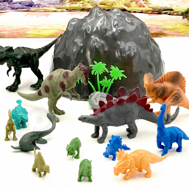 WOOPIE didelis dinozaurų figūrėlių rinkinys