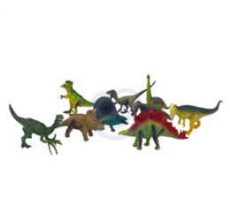 Dinozaurų figūrėlės su kilimėliu