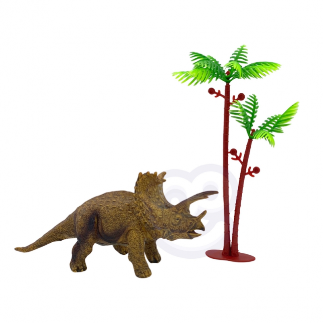 Dinozaurų figūrėlės su kilimėliu