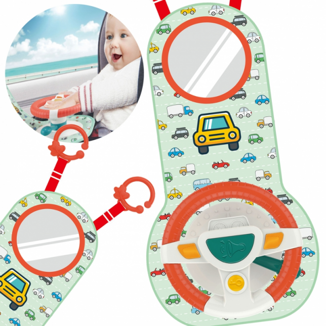 WOOPIE interaktyvus vairas, skirtas žaisti automobilyje