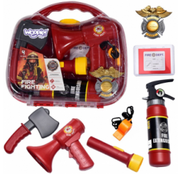 Gaisrininko lagaminėlis - Fire Extinguisher / 7 vnt.