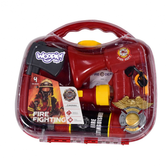 Gaisrininko lagaminėlis - Fire Extinguisher / 7 vnt.