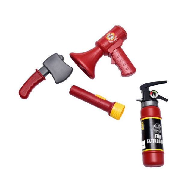 Gaisrininko lagaminėlis - Fire Extinguisher / 7 vnt.