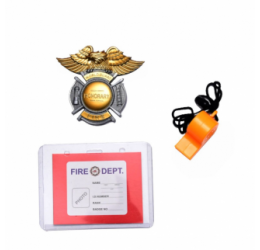 Gaisrininko lagaminėlis - Fire Extinguisher / 7 vnt.