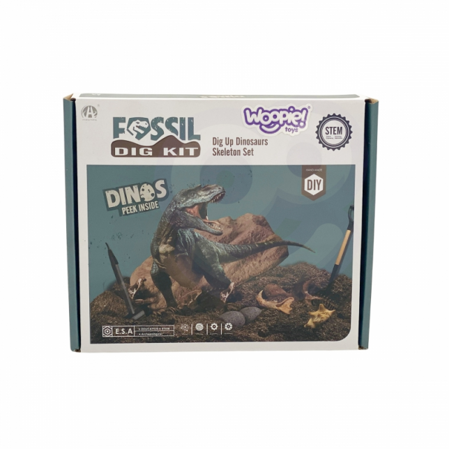 Dinozaurų kasinėjimo rinkinys, 6 vnt