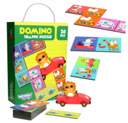 Edukacinis domino žaidimas  - Eismas