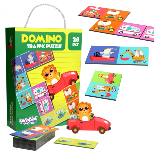 Edukacinis domino žaidimas  - Eismas