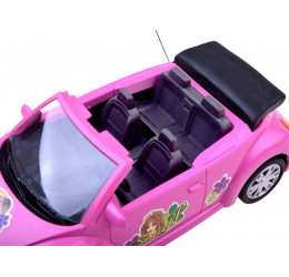 RC rožinis automobilis ''Beetle''