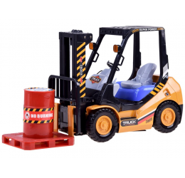 Radijo bangomis valdomas FORK LIFT sunkvežimis