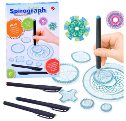 Spirografijos priemonių rinkinys - educational toy