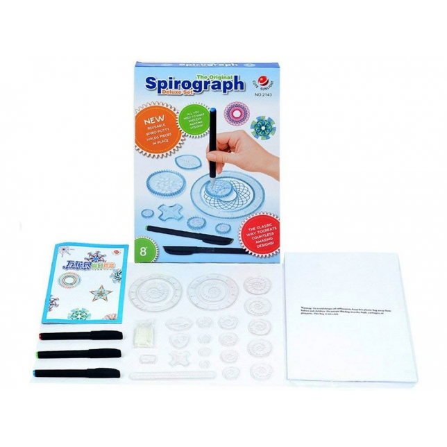 Spirografijos priemonių rinkinys - educational toy