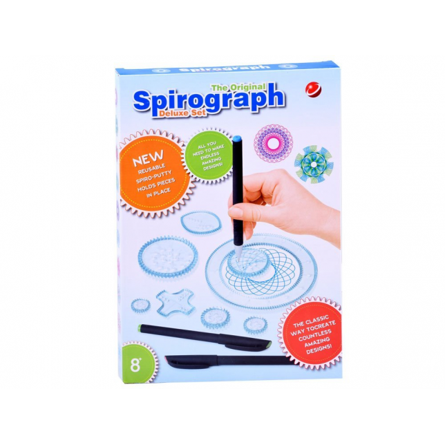 Spirografijos priemonių rinkinys - educational toy