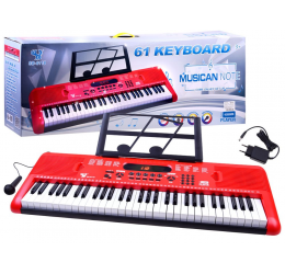 Pianinas su mikrofonu 61kl SD-6118