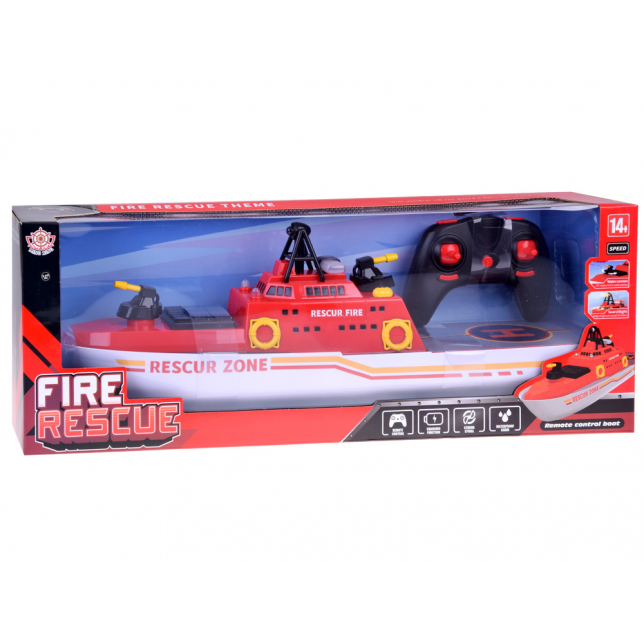 RC didelė gaisrinė valtis - fire fighting