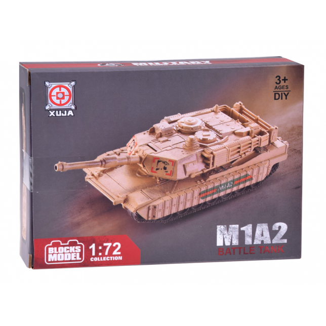 Sukonstruojamas Amerikietiškas tankas M1A2 1:72