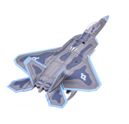 Sukonstruojamas lėktuvo modelis F-22 1:100