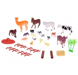 Ūkio Gyvūnų Rinkinys - Farm lite 27 vnt.