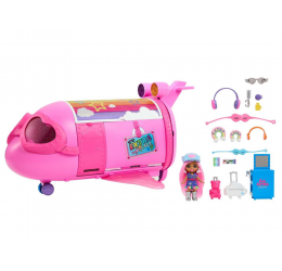Didelis rožinis lėktuvas Barbie Extra Fly