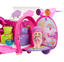 Didelis rožinis lėktuvas Barbie Extra Fly