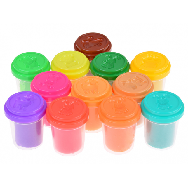Plastilino rinkinys 12 vnt