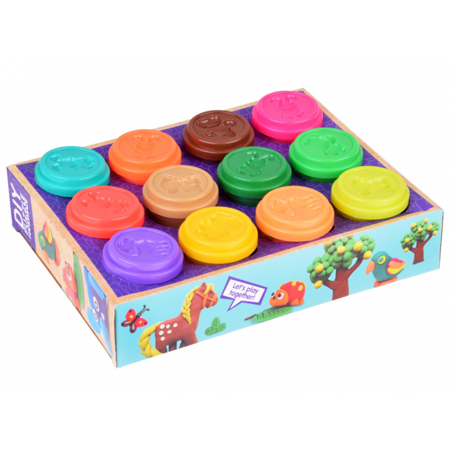 Plastilino rinkinys 12 vnt