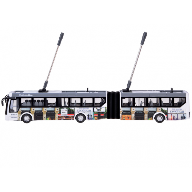 RC valdomas troleibusas, 36 cm
