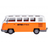Radijo bangomis valdomas Retro stiliaus autobusas