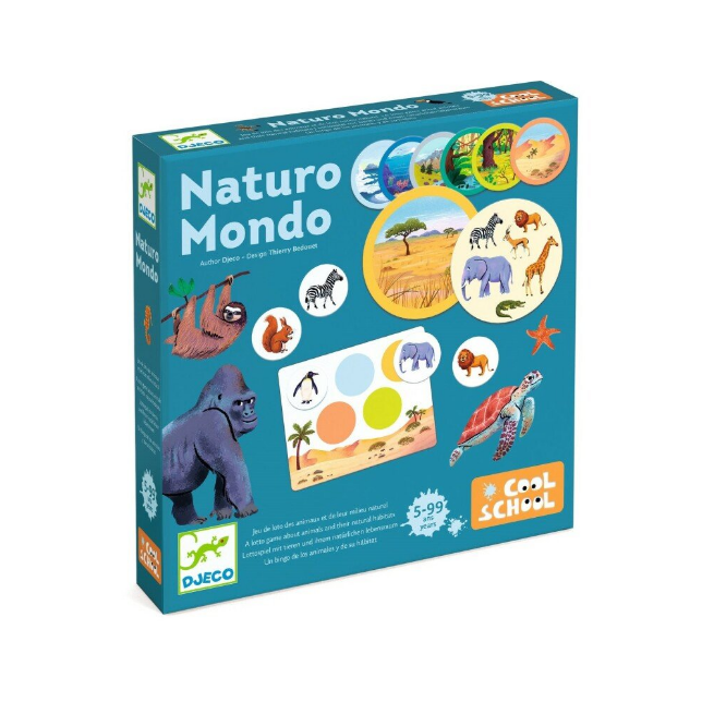 Loto žaidimas ''Naturo Mondo'' 5m.+