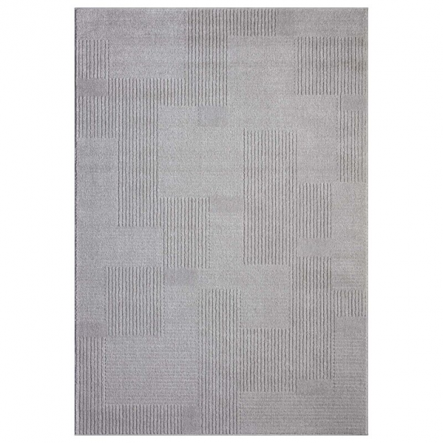 Vienos spalvos kilimas - Flair grey