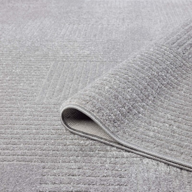 Vienos spalvos kilimas - Flair grey
