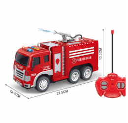 RC gaisrinė su vandens funkcija - Fire Truck