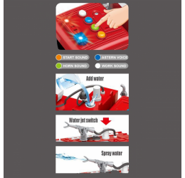 RC gaisrinė su vandens funkcija - Fire Truck