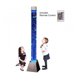Burbulų vamzdis su valdymo pultu - Sensory light 183cm