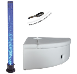 Burbulų vamzdis su paminkštintu kampu  - Tube Kit 180 cm