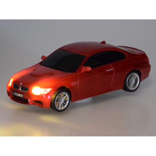 RC valdomas lenktytinis automobilis, raudonas BMW 1:24
