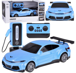 RC valdomas automobilis su elektros pakrovimo stotele