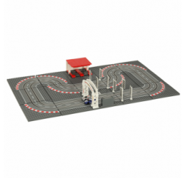 Policijos automobilių lenktynių trasa 64x38,5cm