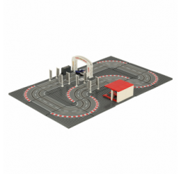 Policijos automobilių lenktynių trasa 64x38,5cm