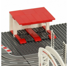 Policijos automobilių lenktynių trasa 64x38,5cm