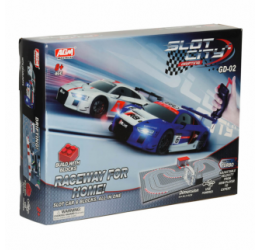Policijos automobilių lenktynių trasa 64x38,5cm