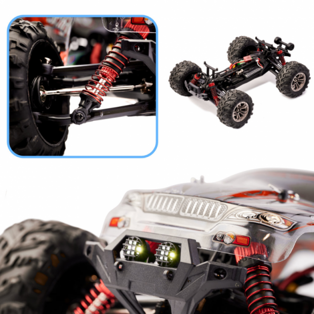 Raudonas RC visureigis - Q901 / 52km/h