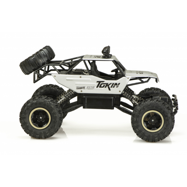 Metalinės konstrukcijos RC automobilis - Rock Crawler 1:12