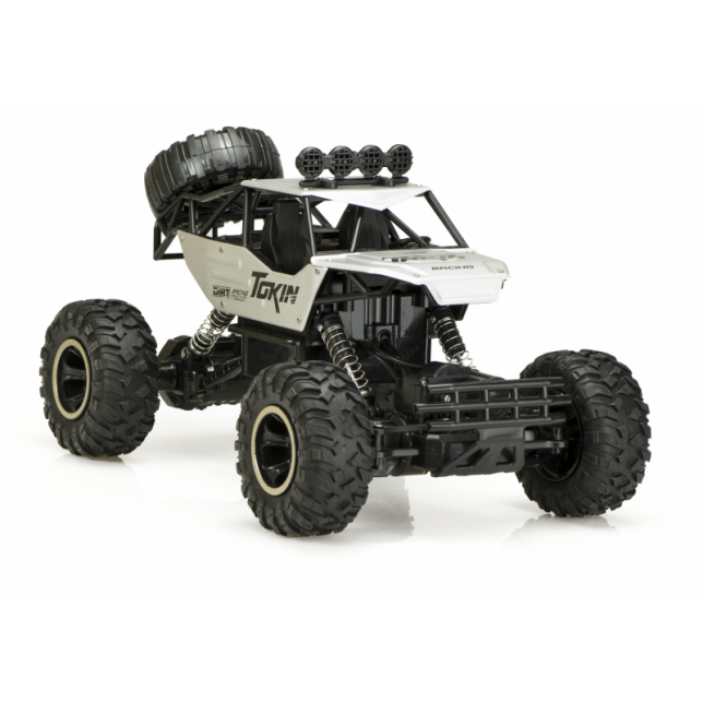 Metalinės konstrukcijos RC automobilis - Rock Crawler 1:12