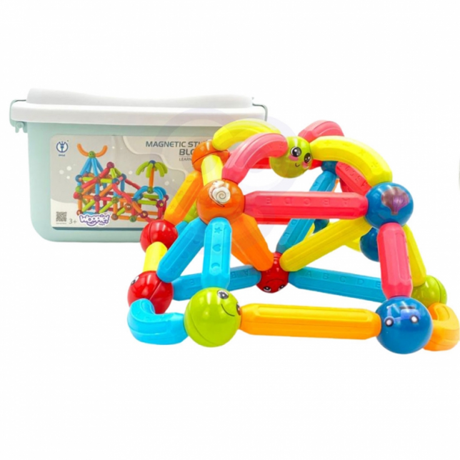 Edukacinis magnetinis konstruktorius - Building Blocks