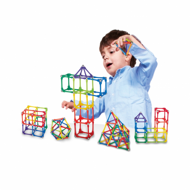Magnetinis konstruktorius - Sticks puzzle 110 vnt.