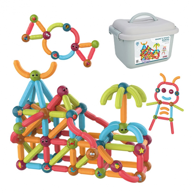 Edukacinis magnetinis konstruktorius - Building Blocks