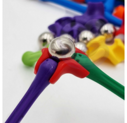 Magnetinis konstruktorius - Sticks puzzle 110 vnt.