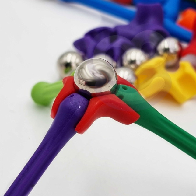 Magnetinis konstruktorius - Sticks puzzle 110 vnt.
