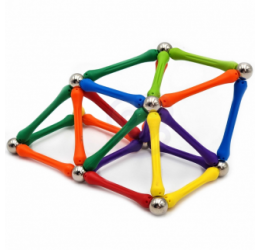 Magnetinis konstruktorius - Sticks puzzle 110 vnt.