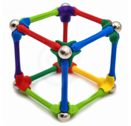 Magnetinis konstruktorius - Sticks puzzle 110 vnt.